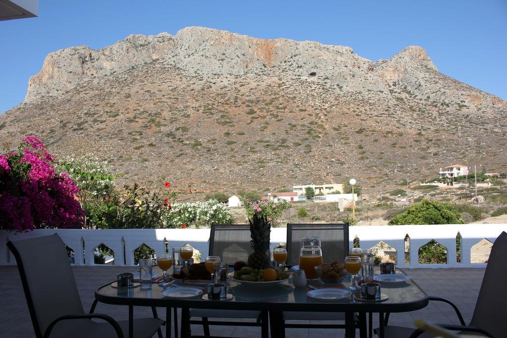 Theros Beach House Villa สตาวรอช ภายนอก รูปภาพ